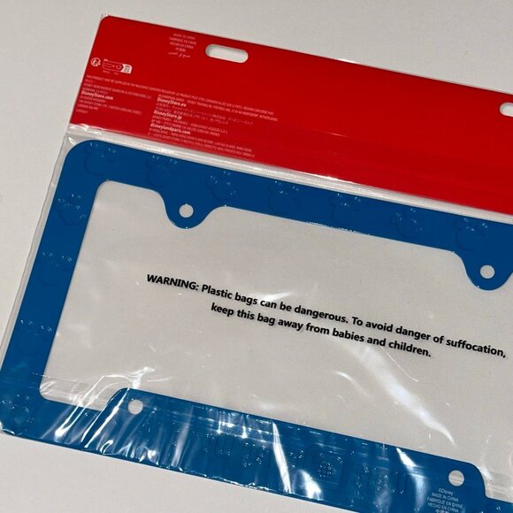 NEW WALT DISNEY MICKEY MOUSE LICENSE PLATE HOLDER - Picture 4 of 4
